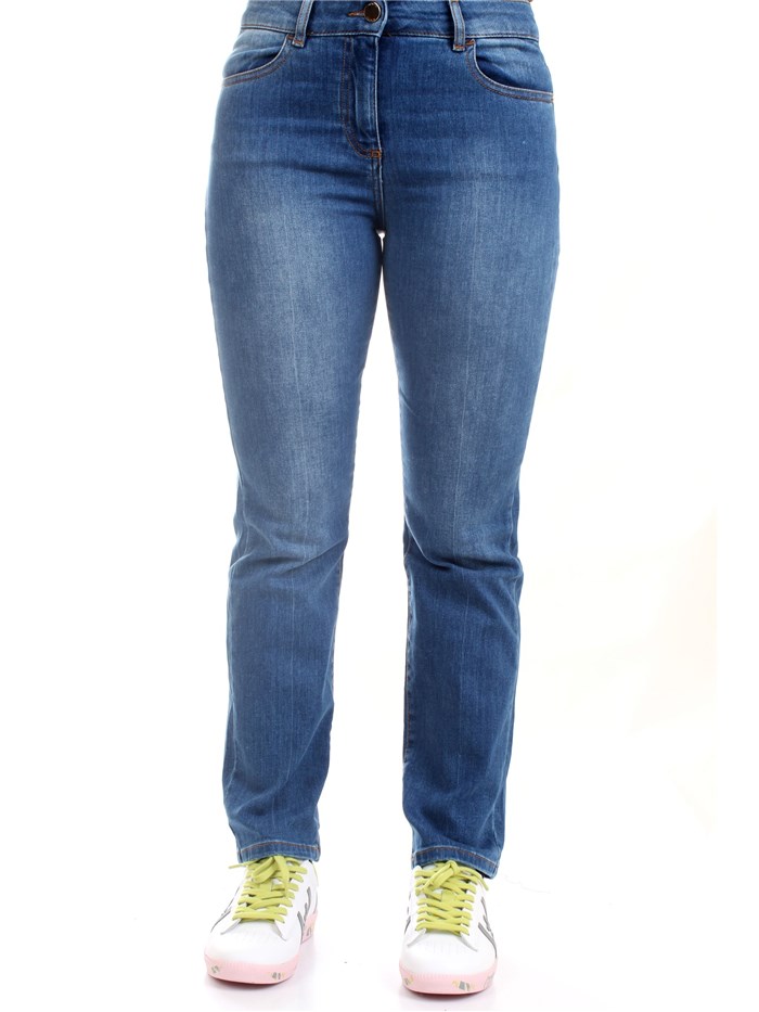 NENETTE - TOUS LES JOURS 33TJ SINFONIA Blue Clothing Woman Jeans