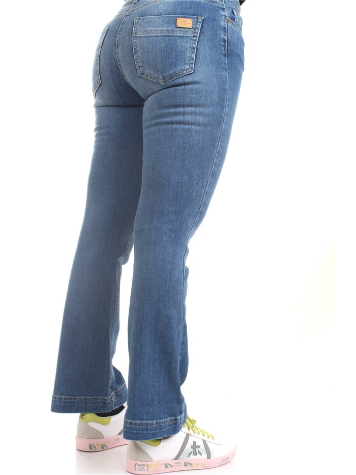 NENETTE - TOUS LES JOURS 33TJ SAMU Medium blue Clothing Woman Jeans