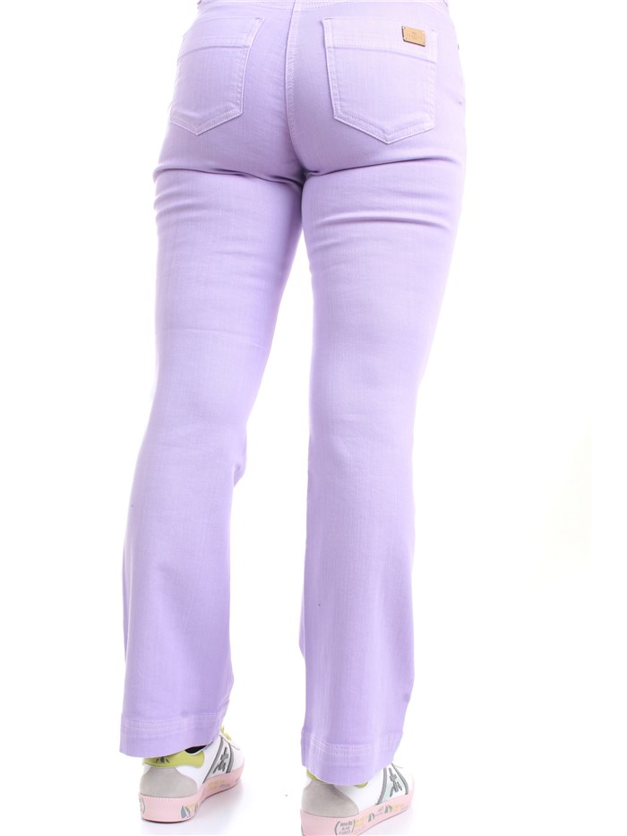 NENETTE - TOUS LES JOURS 33TJ SCOTT lilac Clothing Woman Jeans