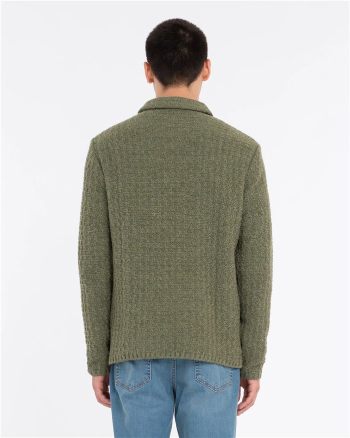 MANUEL RITZ 3732M591_243864 Green Clothing Man Jacket