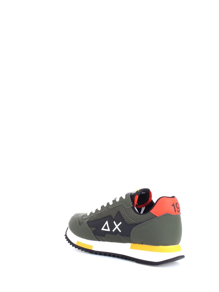 SUN68 Z42120 Military green Shoes Man Sneakers