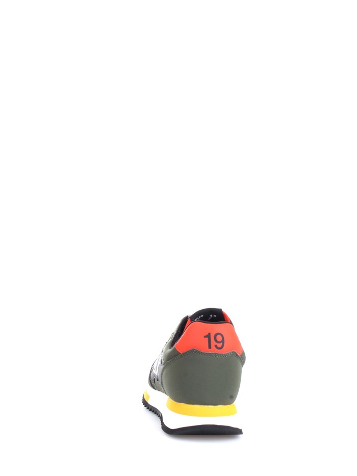 SUN68 Z42120 Military green Shoes Man Sneakers