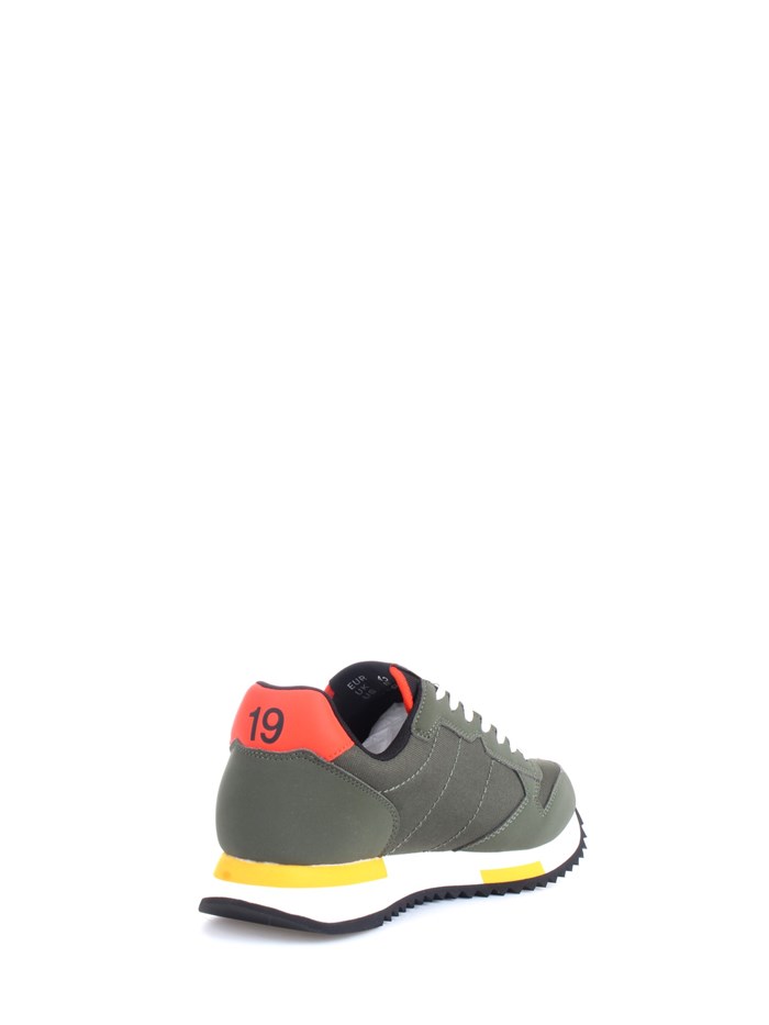 SUN68 Z42120 Military green Shoes Man Sneakers