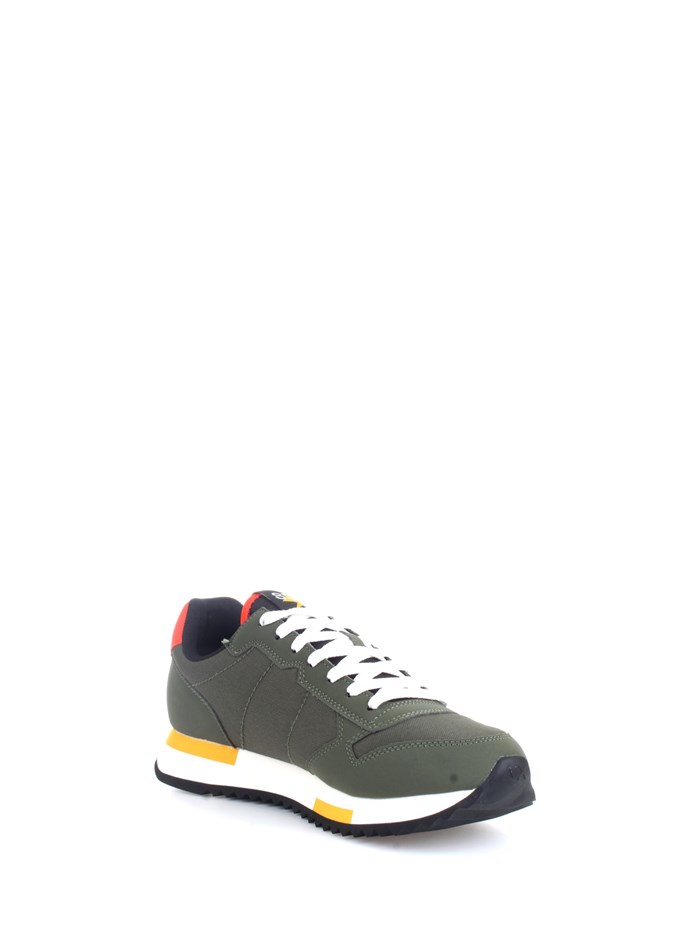SUN68 Z42120 Military green Shoes Man Sneakers