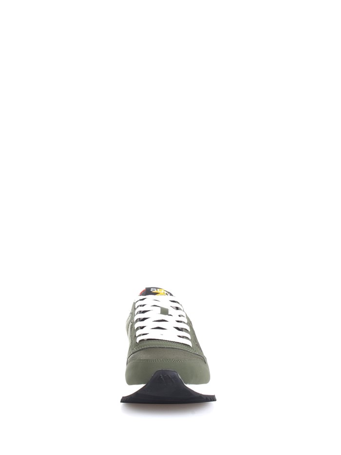 SUN68 Z42120 Military green Shoes Man Sneakers