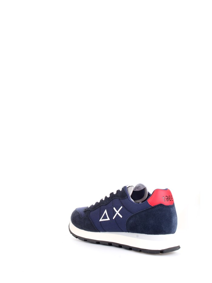 SUN68 Z42101 Blue Shoes Man Sneakers