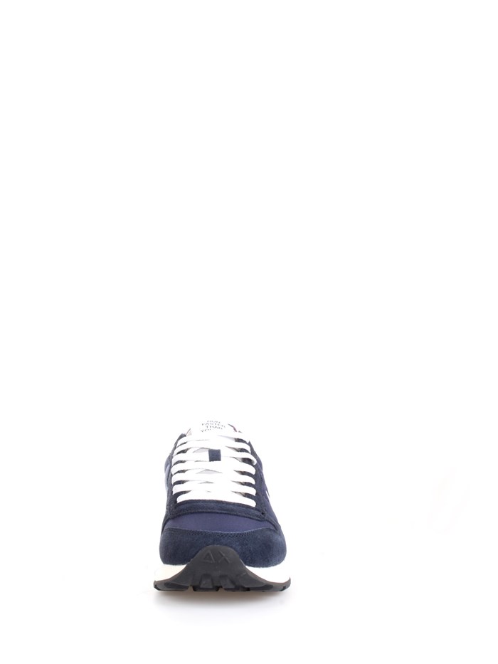SUN68 Z42101 Blue Shoes Man Sneakers