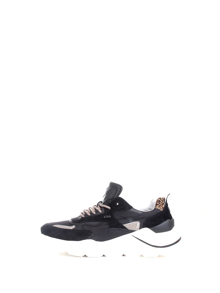 D.A.T.E. W371-FG-NY Black Shoes Woman Sneakers D.A.T.E. W371-FG-NY Black Shoes Woman Sneakers