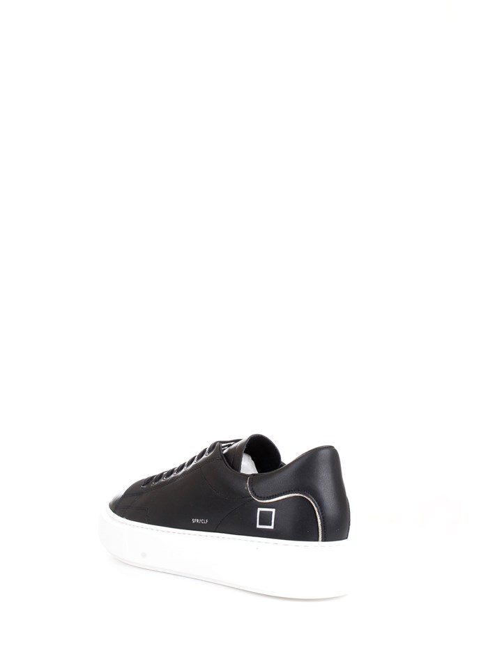 D.A.T.E. W371-SF-CA Nero Scarpe Donna Sneakers