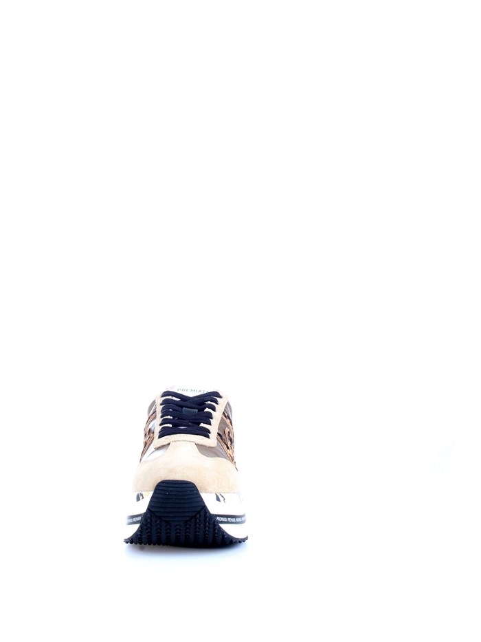 PREMIATA 6018 Beige Shoes Woman Sneakers