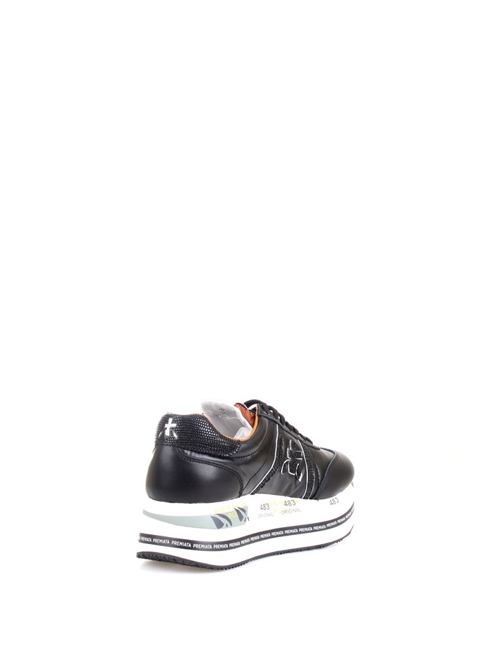 PREMIATA 6045 Black Shoes Woman Sneakers