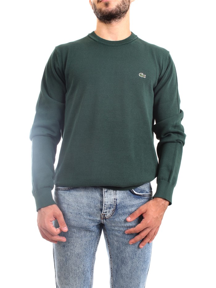 Lacoste AH2193 00 Verde Abbigliamento Uomo Maglia Lacoste AH2193 00 Verde Abbigliamento Uomo Maglia