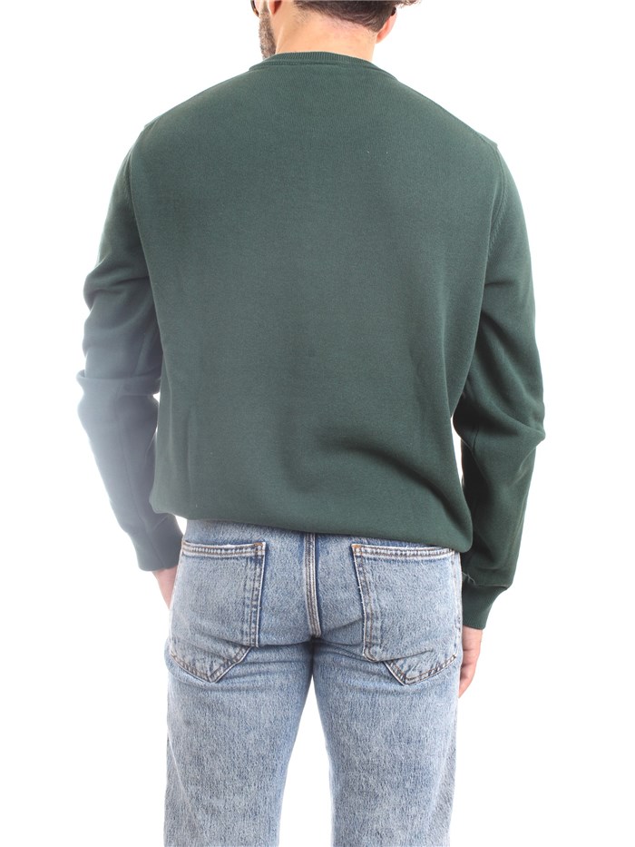 Lacoste AH2193 00 Verde Abbigliamento Uomo Maglia