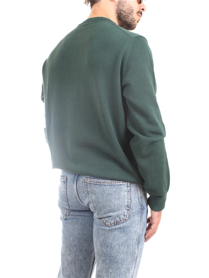 Lacoste AH2193 00 Verde Abbigliamento Uomo Maglia