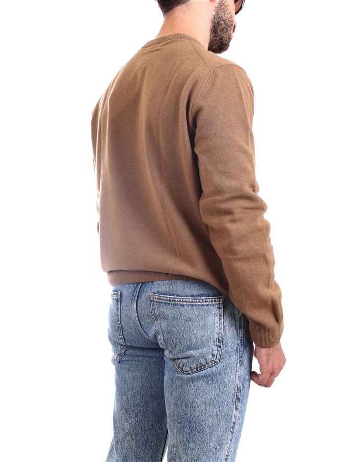 Lacoste AH3449 00 Brown Clothing Man Pullover