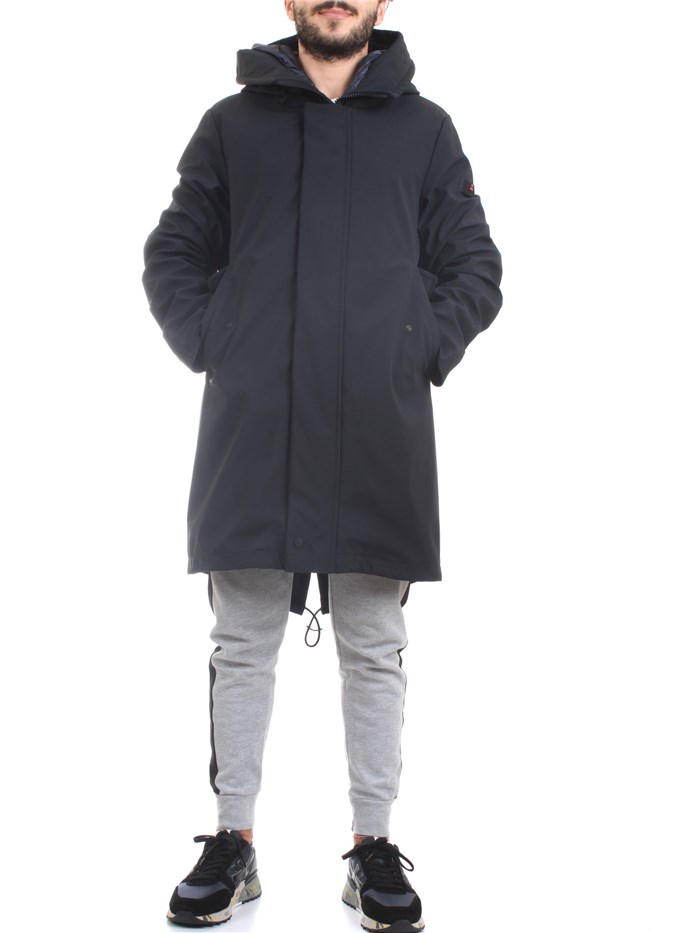PEUTEREY PEU4113 Black Clothing Man PARKA PEUTEREY PEU4113 Black Clothing Man PARKA