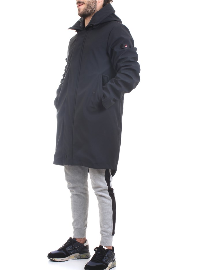 PEUTEREY PEU4113 Black Clothing Man PARKA