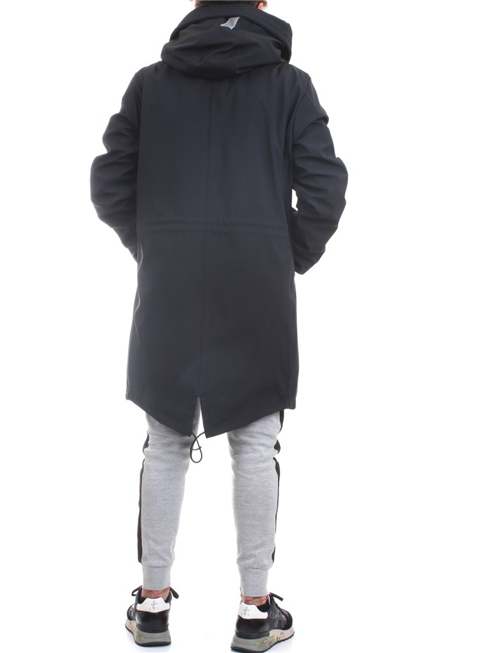 PEUTEREY PEU4113 Black Clothing Man PARKA