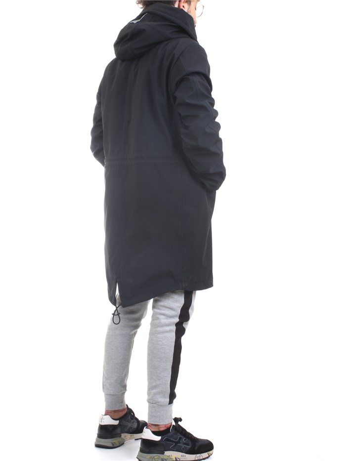 PEUTEREY PEU4113 Black Clothing Man PARKA