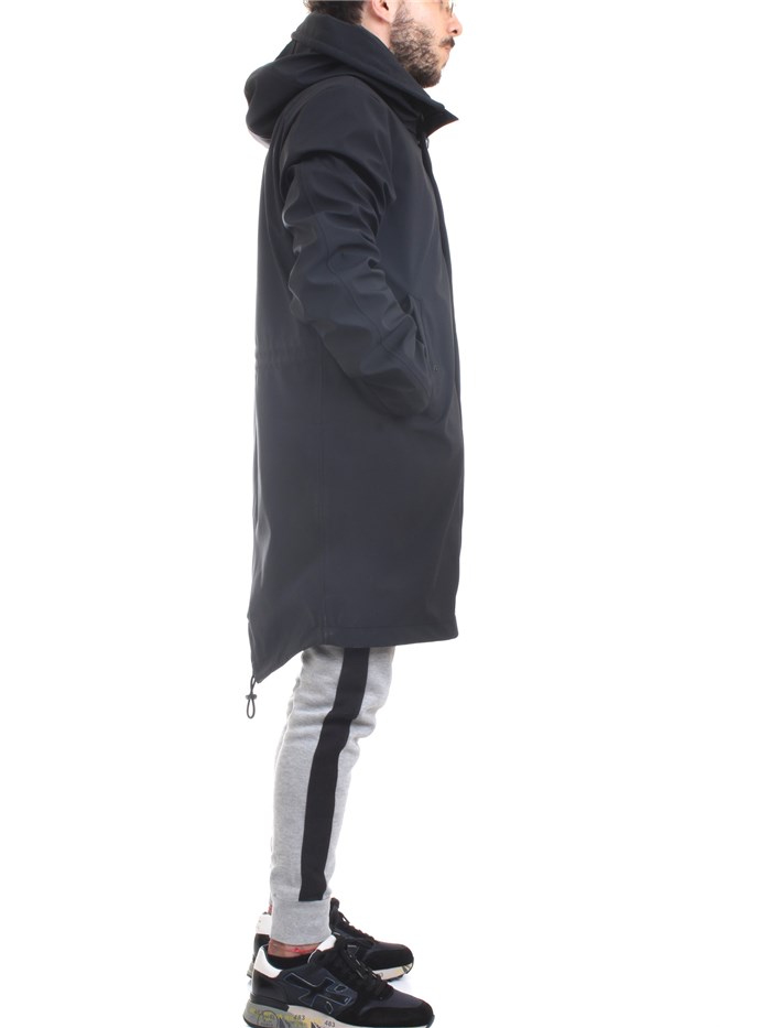 PEUTEREY PEU4113 Black Clothing Man PARKA