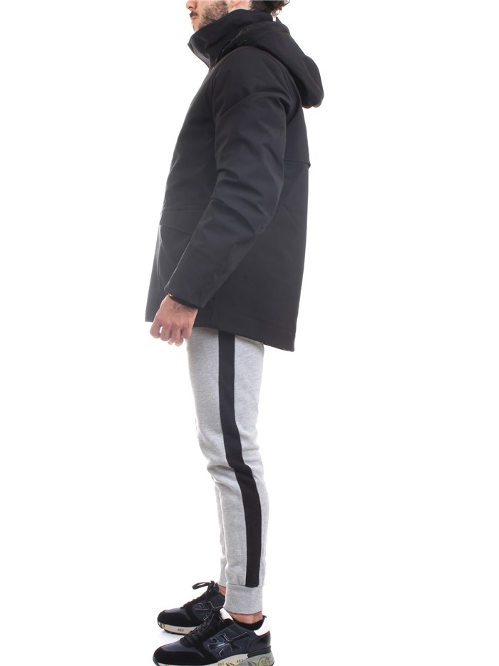 K-WAY K41279W Black Clothing Man PARKA