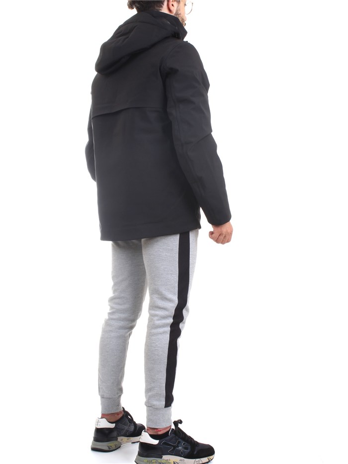 K-WAY K41279W Black Clothing Man PARKA
