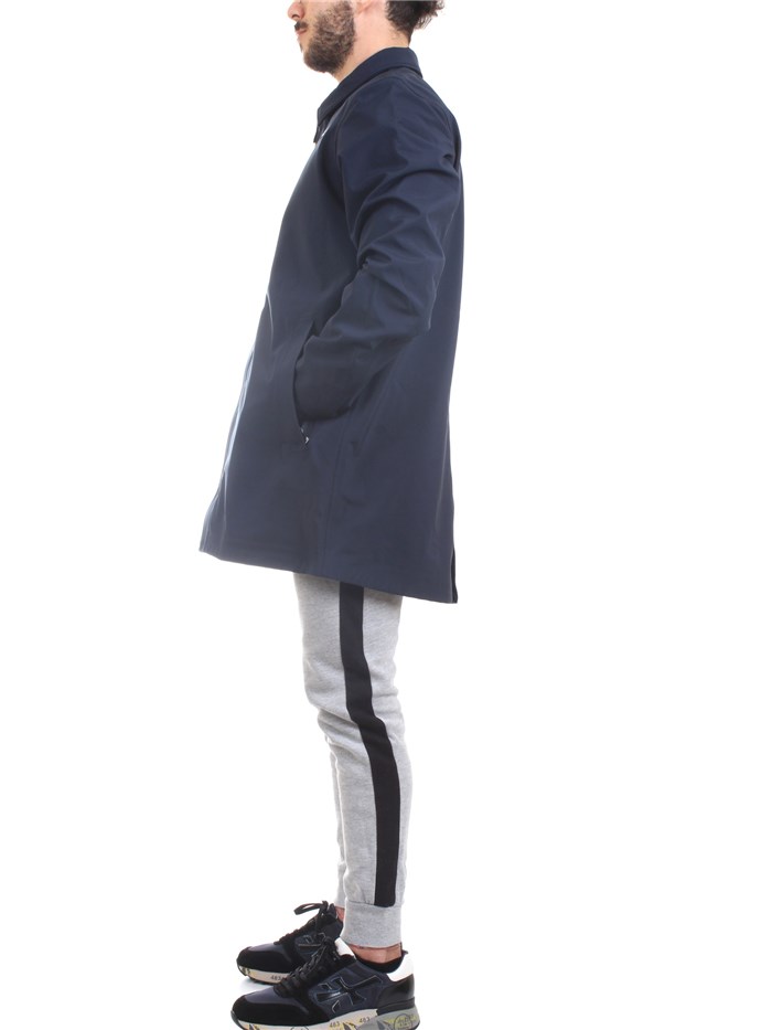 K-WAY k5112vw Blue Clothing Man PARKA