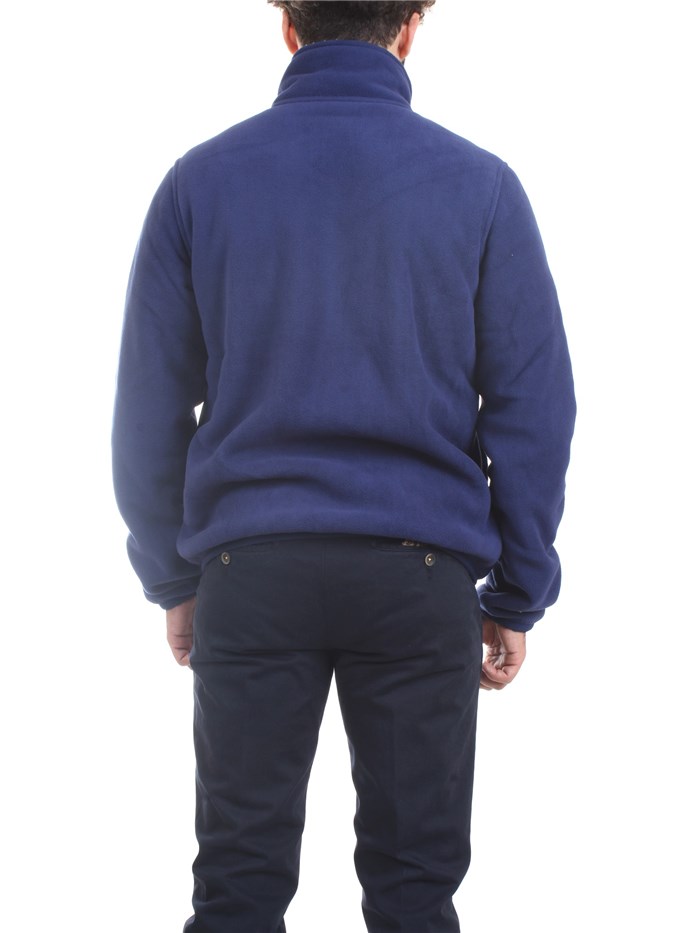 K-WAY K21181W Medium blue Clothing Man Sweater
