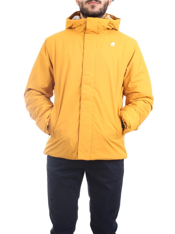 K-WAY K1119KW Giallo Abbigliamento Uomo Giacca K-WAY K1119KW Giallo Abbigliamento Uomo Giacca
