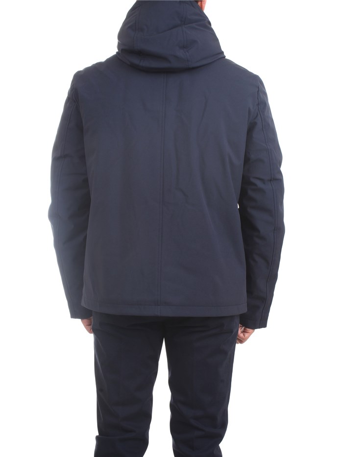 MANUEL RITZ 3332H8402 Blue Clothing Man Jacket