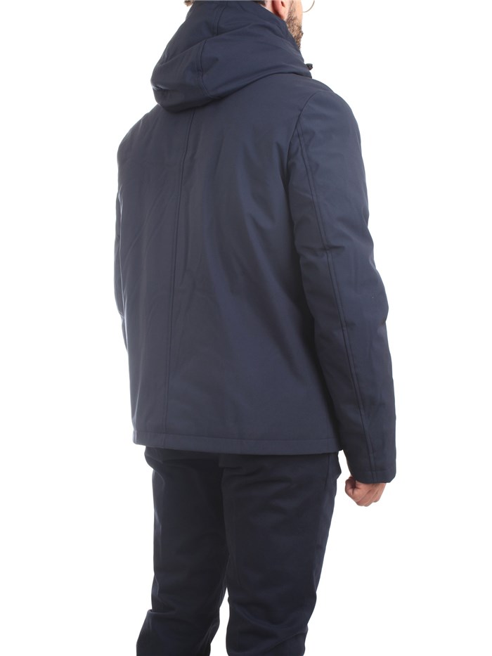 MANUEL RITZ 3332H8402 Blue Clothing Man Jacket