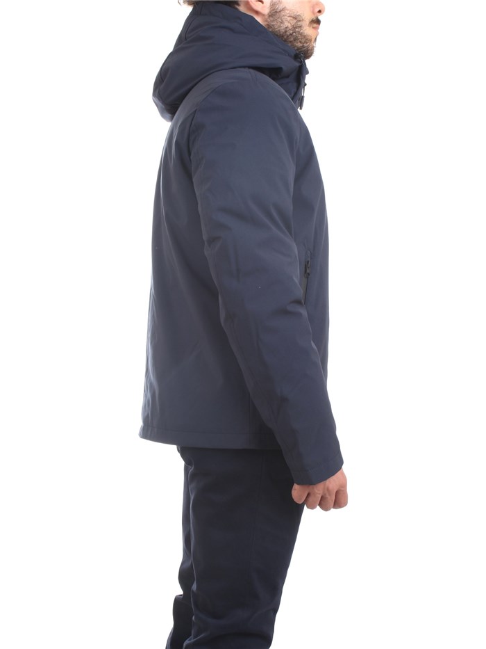 MANUEL RITZ 3332H8402 Blue Clothing Man Jacket