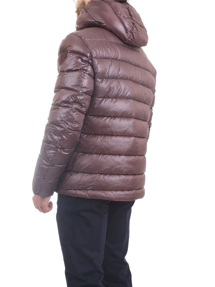 Blauer 22WBLUC02142 005958 Brown Clothing Man Duvet