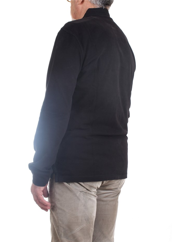 AERONAUTICA MILITARE 222PO1650J565 Black Clothing Man Polo shirt