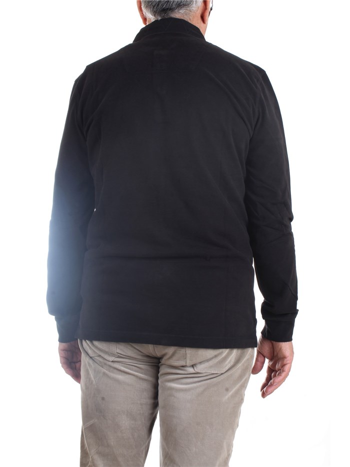 AERONAUTICA MILITARE 222PO1650J565 Black Clothing Man Polo shirt