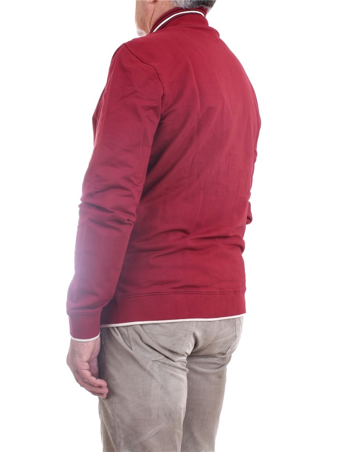 AERONAUTICA MILITARE 222FE1713F439 Bordeaux Clothing Man Sweater