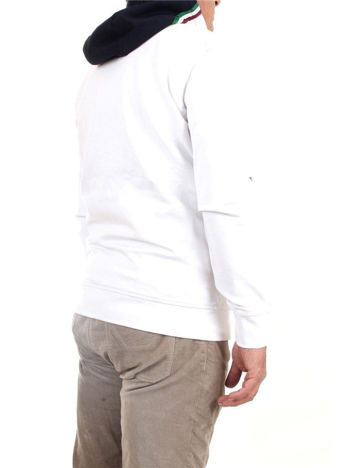 AERONAUTICA MILITARE 222FE1742F475 White Clothing Man Sweater