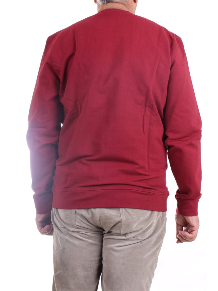 AERONAUTICA MILITARE 222FE1710F439 Bordeaux Clothing Man Sweater