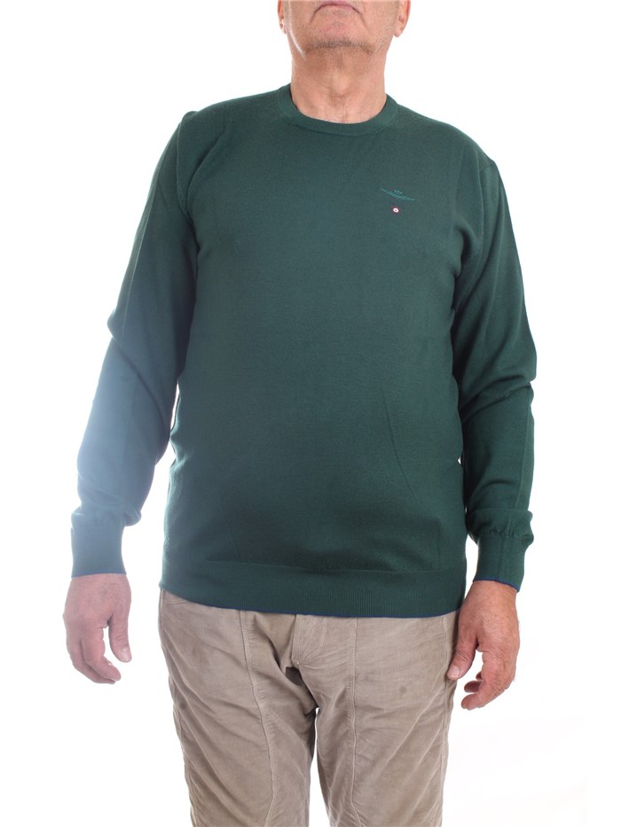 AERONAUTICA MILITARE 222MA1388L415 Green Clothing Man Pullover
