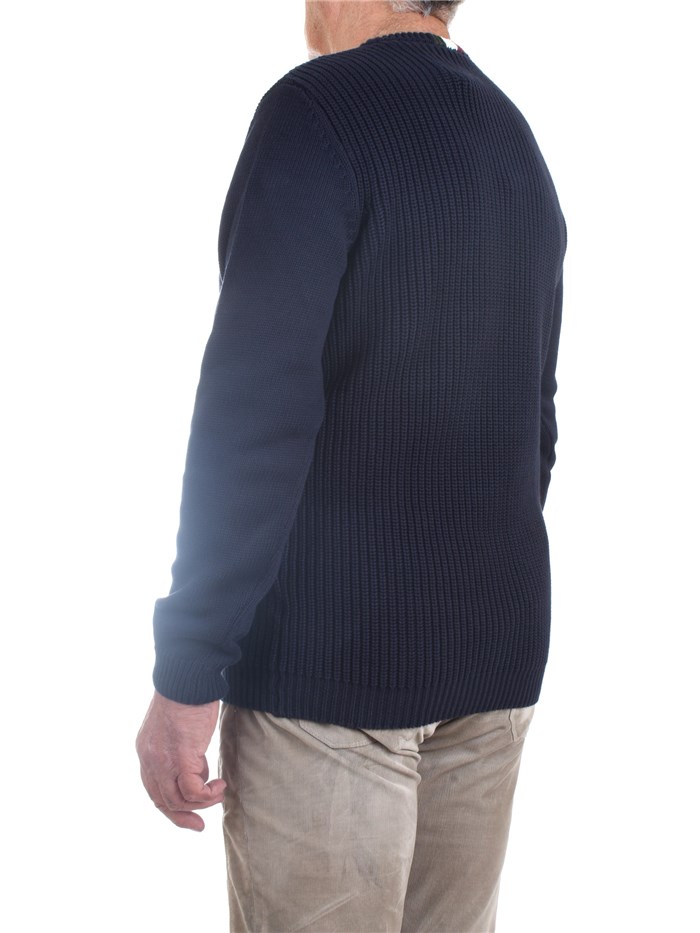 AERONAUTICA MILITARE 222MA1403L409 Blue Clothing Man Sweater