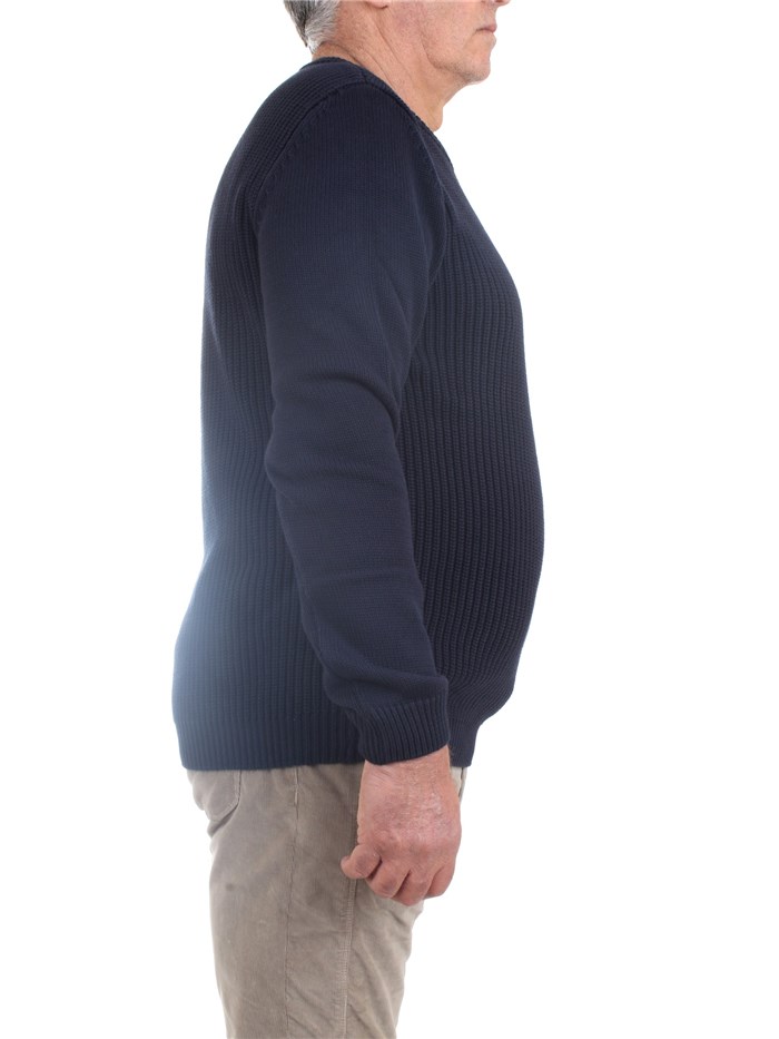 AERONAUTICA MILITARE 222MA1403L409 Blue Clothing Man Sweater