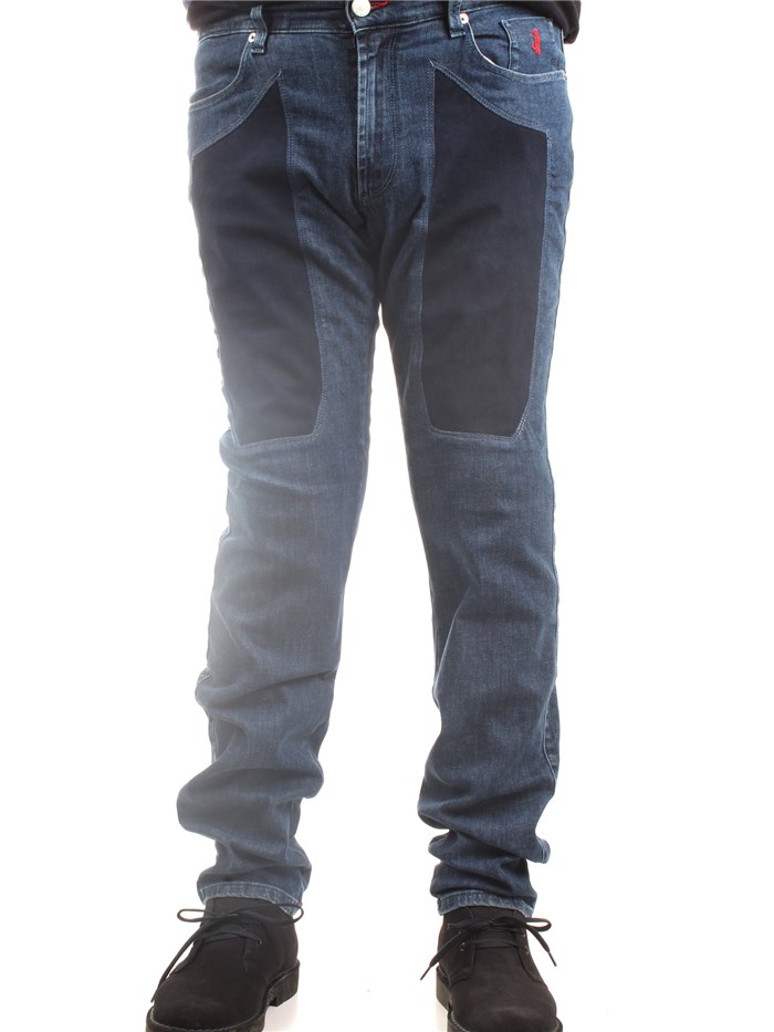 JECKERSON JKUPA077TA396D Blu scuro Abbigliamento Uomo Jeans