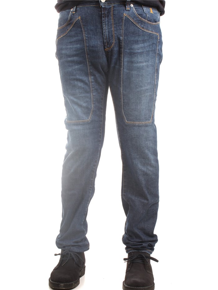 JECKERSON JKUPA077TA396D963 Blue Clothing Man Jeans JECKERSON JKUPA077TA396D963 Blue Clothing Man Jeans