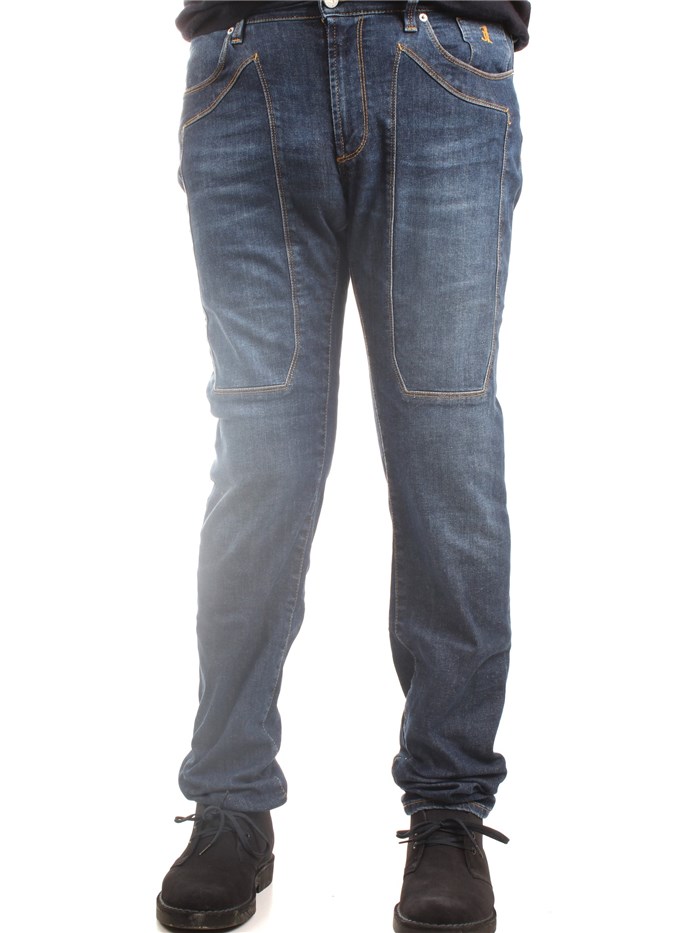 JECKERSON JKUPA077TA396D963 Blu Abbigliamento Uomo Jeans