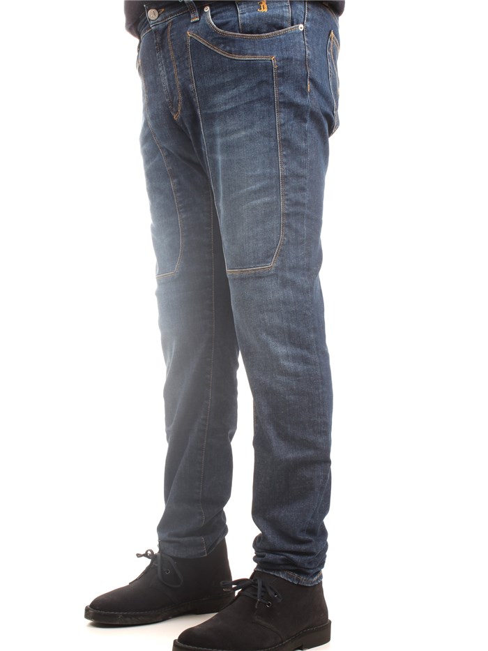 JECKERSON JKUPA077TA396D963 Blu Abbigliamento Uomo Jeans