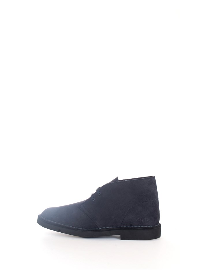 Clarks Desert Bt Evo Blu navy Scarpe Uomo Stringate