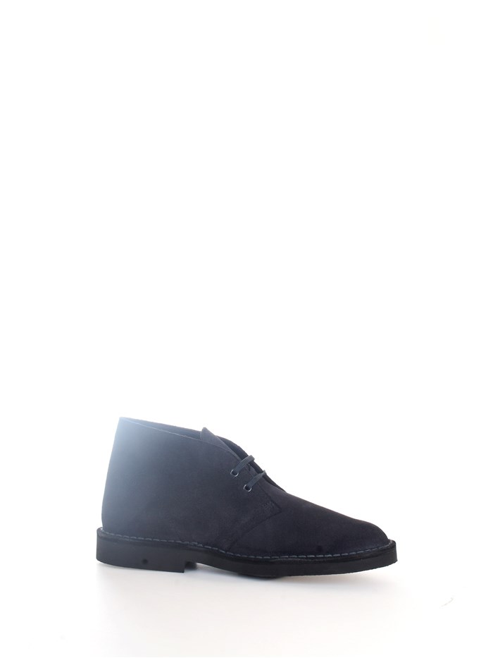 Clarks Desert Bt Evo Blu navy Scarpe Uomo Stringate