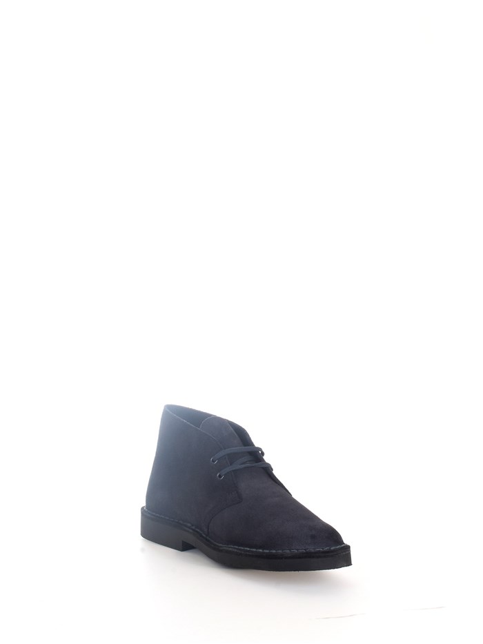 Clarks Desert Bt Evo Blu navy Scarpe Uomo Stringate