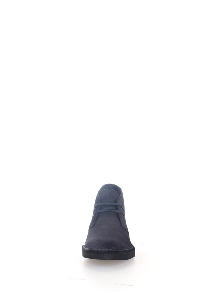 Clarks Desert Bt Evo Blue Shoes Man Lace up shoes