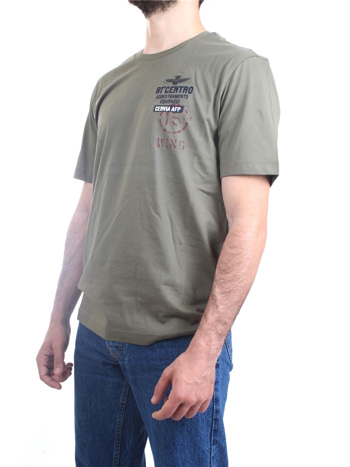 AERONAUTICA MILITARE 231TS2089J594 Green Clothing Man T-Shirt/Polo
